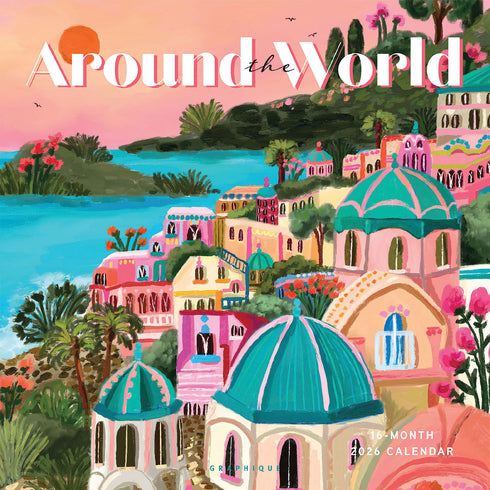 2026 AROUND THE WORLD 12X12 WALL CALENDAR